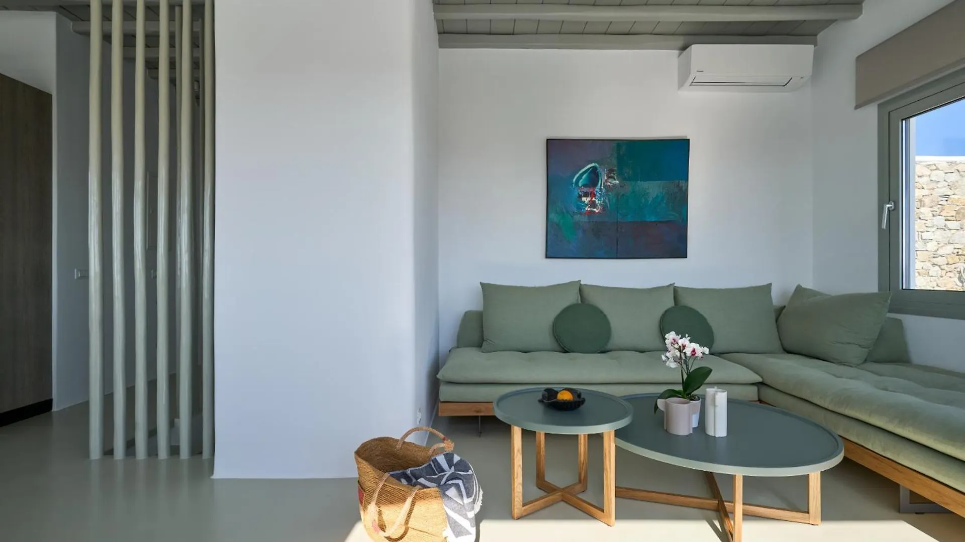 J View Villa Mykonos Psarrou Yunanistan