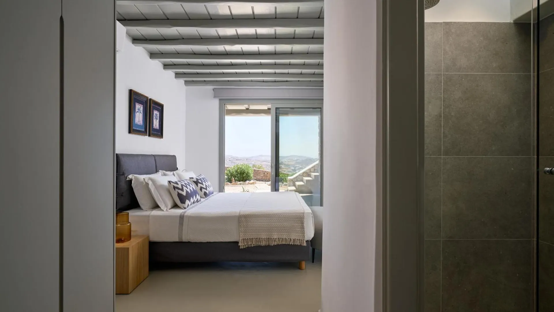 J View Villa Mykonos Psarrou Yunanistan